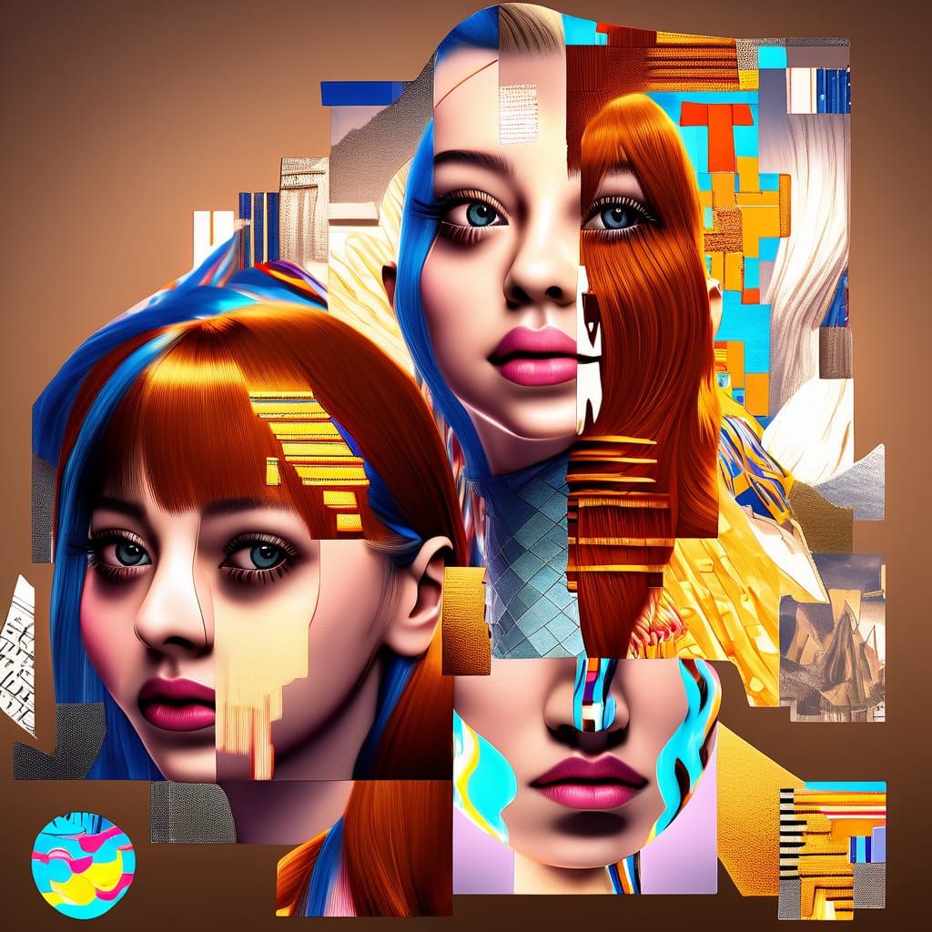 Whimsical Fantasy Scene with Gingerbread Castle