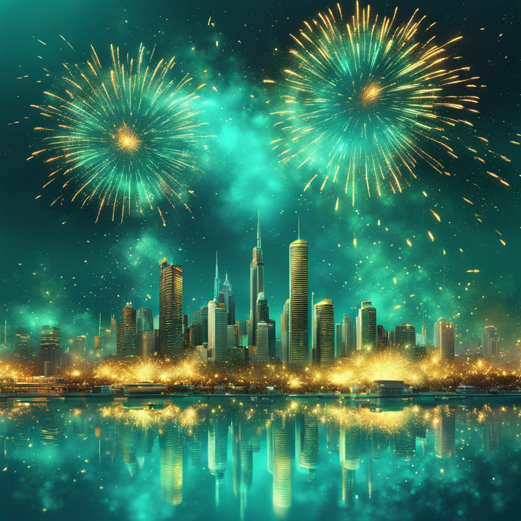 Turquoise and Gold...