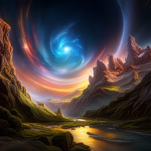 Spectacular Supernova Explosion in a Starry Galaxy