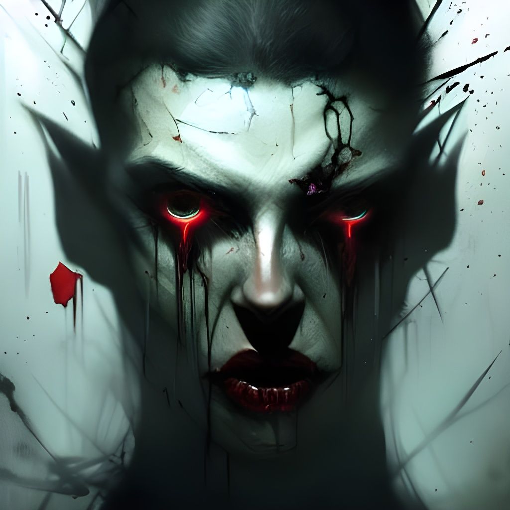 Sinister Thirdeye Portrait in Dark Fantasy Style