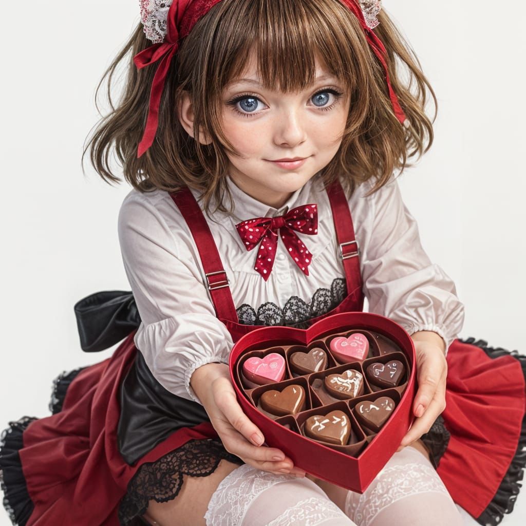 Sweetheart Gift Shop Scene in Vintage Style