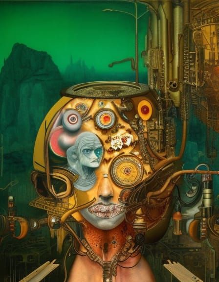 Machines in Wonderland, Art Nouveau Hyperrealism