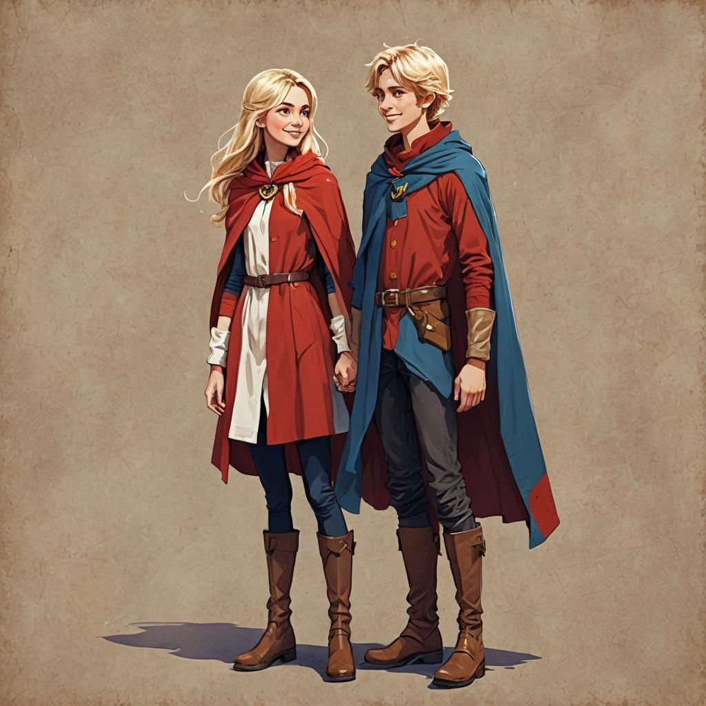 Teens in Tunics Chat: Digital Art