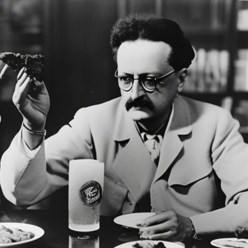 Leon Trotsky Kentucky Fried Chicken