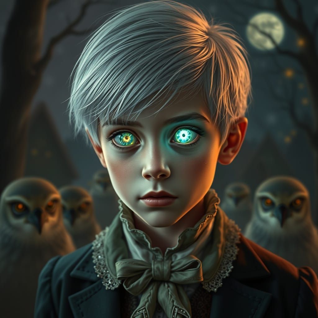 Village of the Damned: European Boy with Psionic Abilities