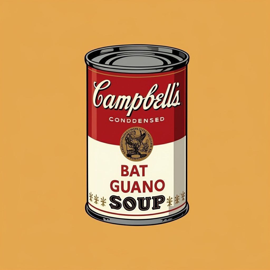 Campbell's Bat Guano Soup Pop Art