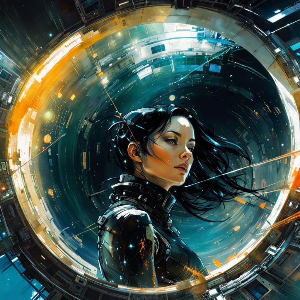Aeon Flux in Space: A Futuristic Masterpiece