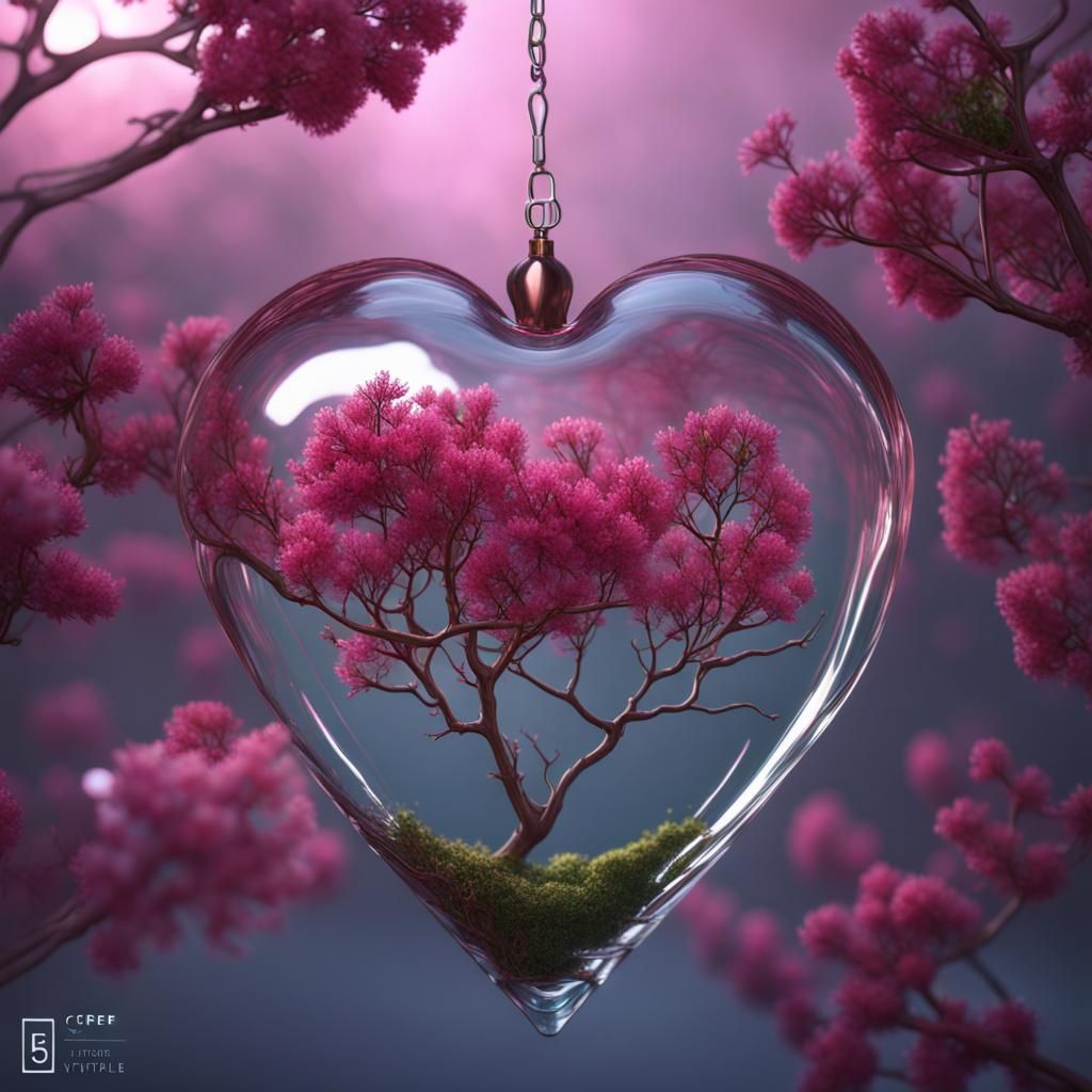 Crepe Myrtle in Glass Heart: Fantasy Concept Art