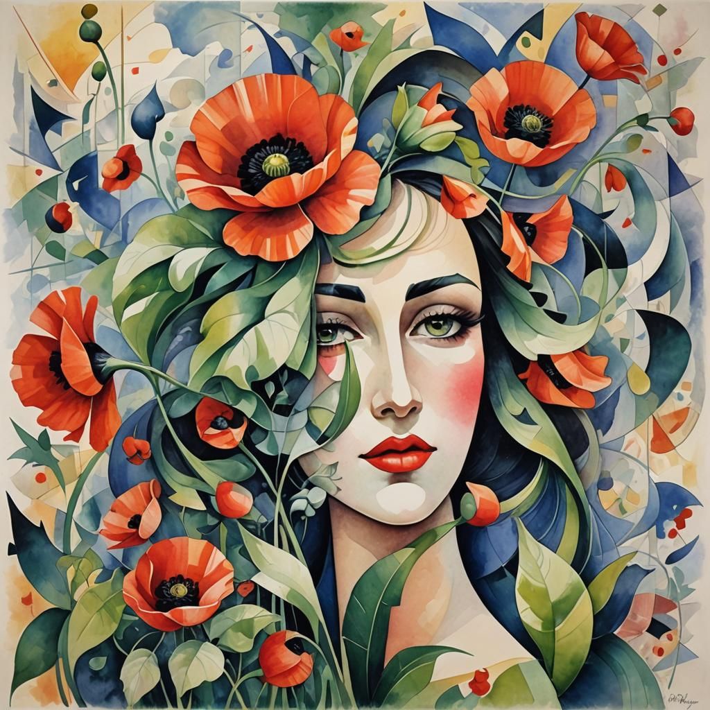 Poppy: A Watercolor Story of Beauty and Heroism