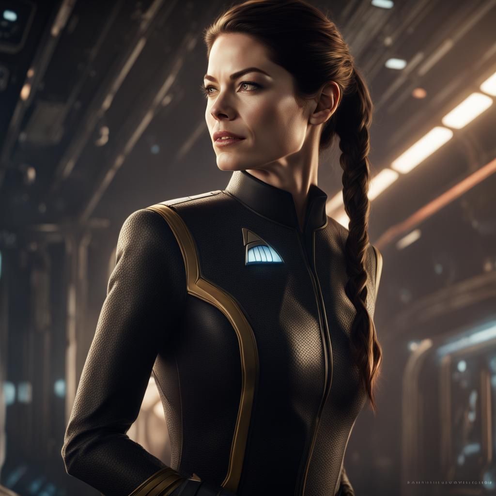 Michelle Monaghan as Starfleet Officer in Space