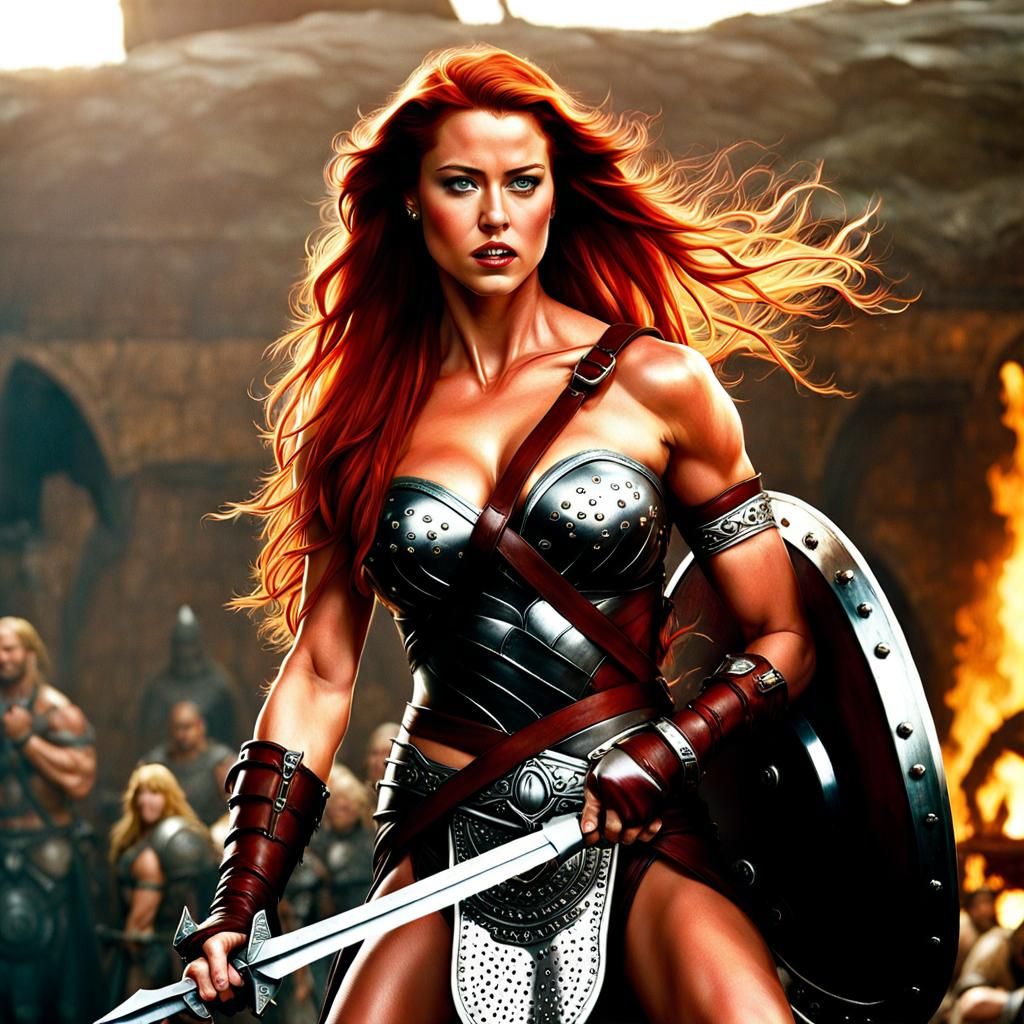 Amber Heard as Red Sonja
