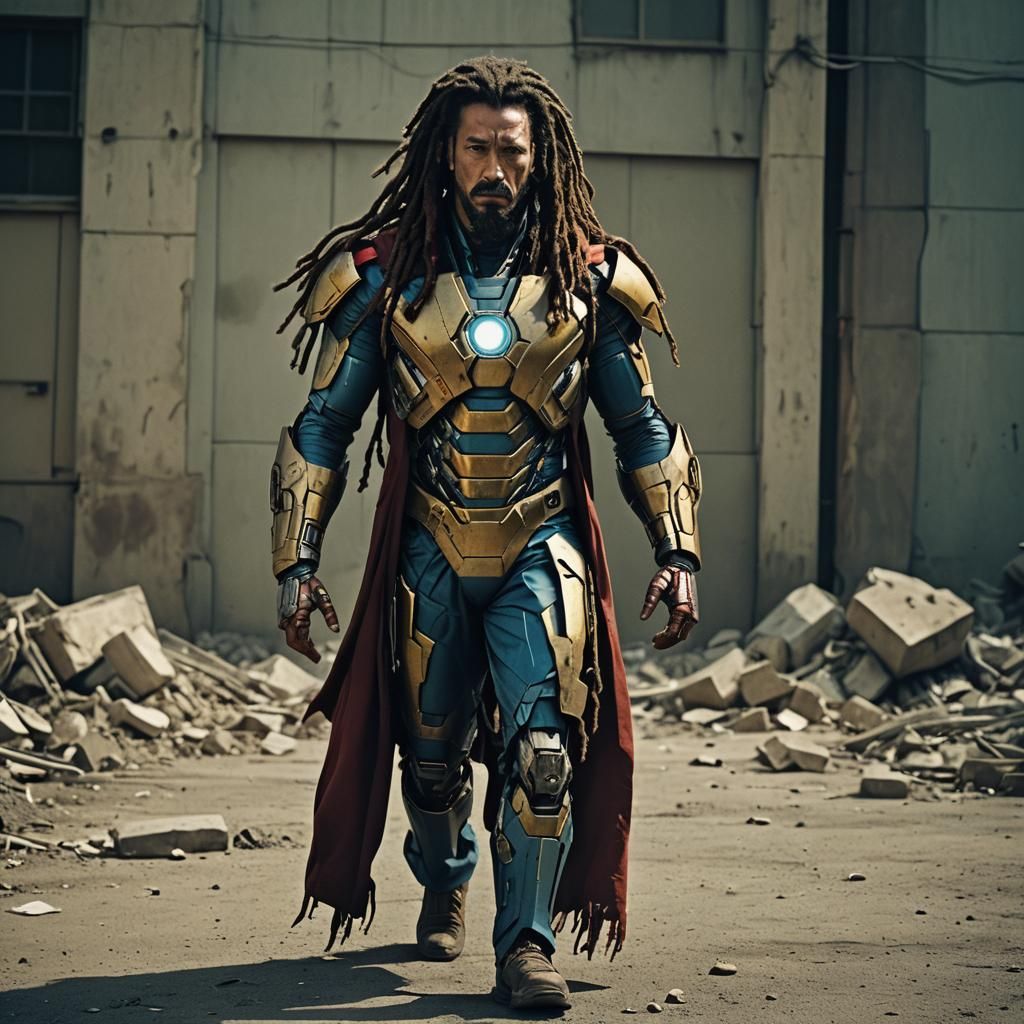 Radioactive Technetium Superhero Film Still