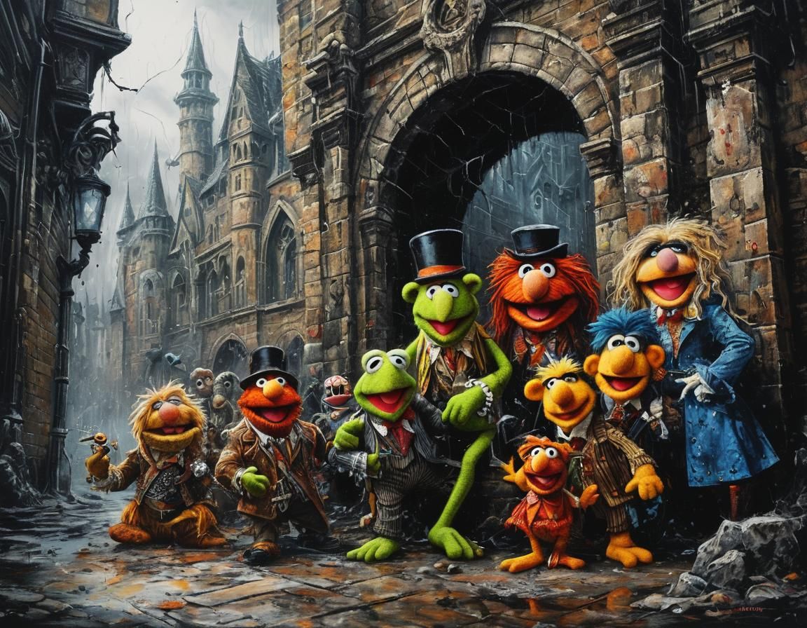 The Muppets take Castlevania
