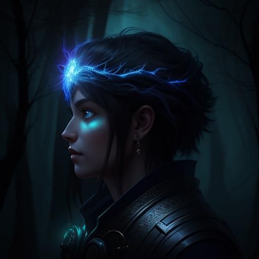 Mystical Forest Disc: Digital Matte Painting