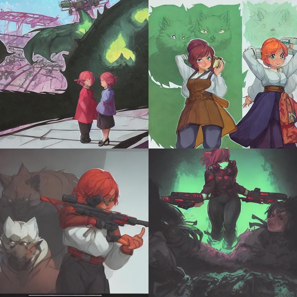 Character Art in Rizdraws Style