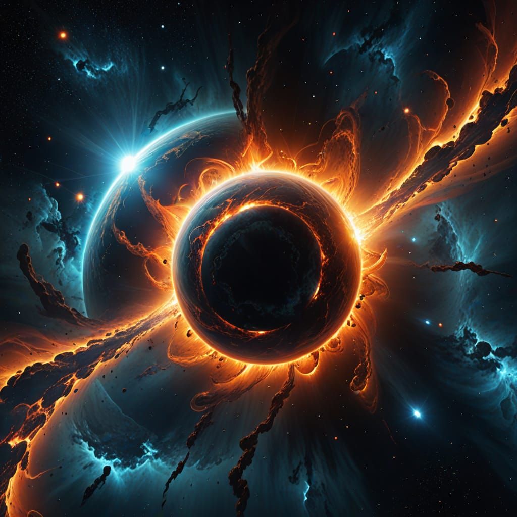 Vibrant Solar Flare Erupts in Cosmic Void