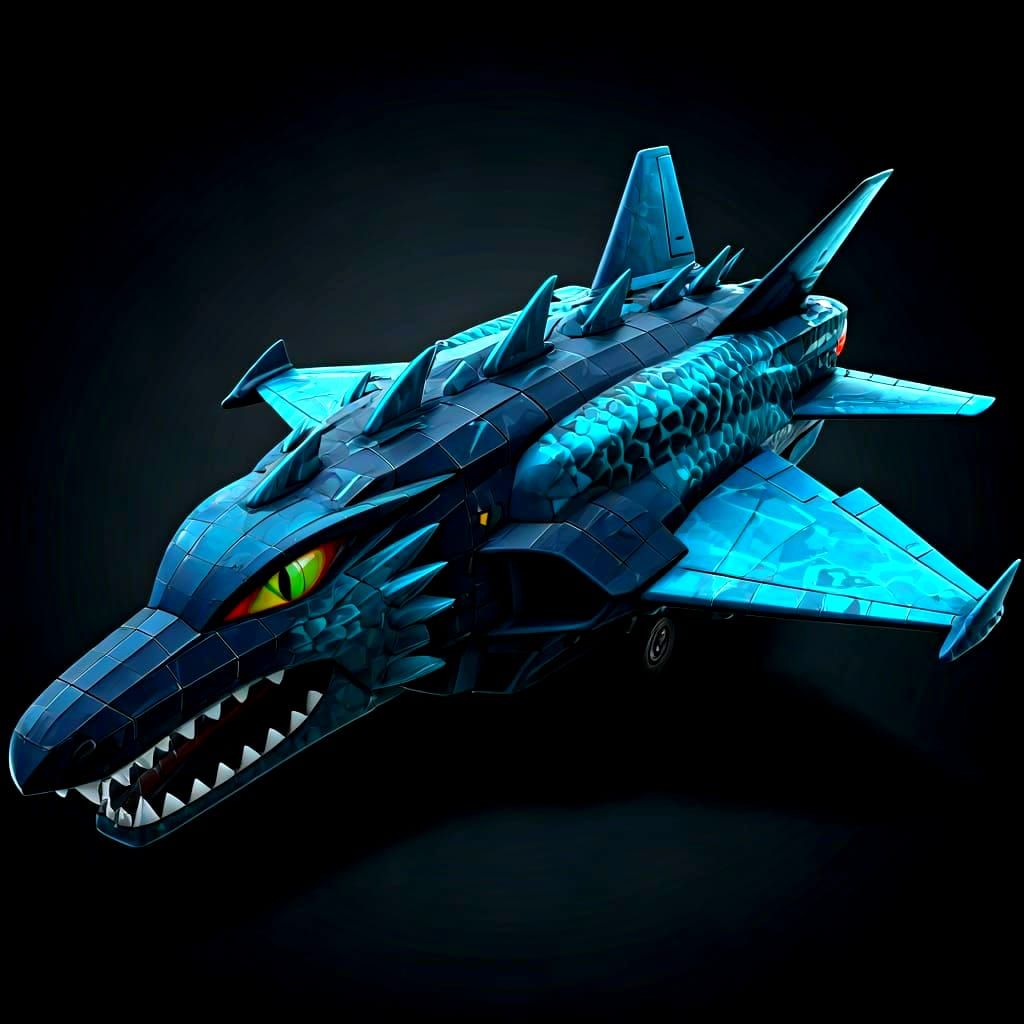 Cyber Zord: RPM Dragon (Cybrite Colors)
