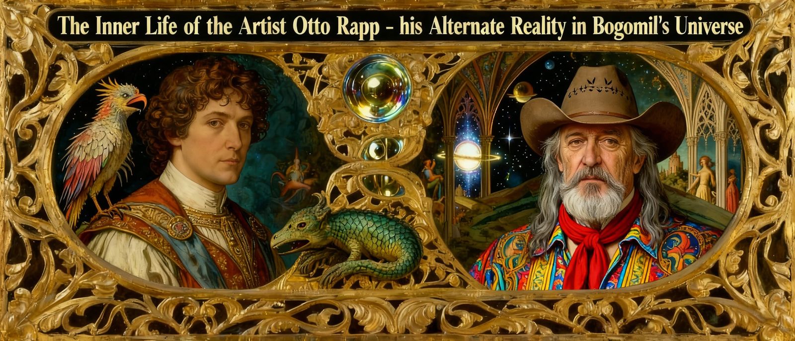 Artist Otto Rapp's Inner Life in a Fantastical Art Nouveau F...