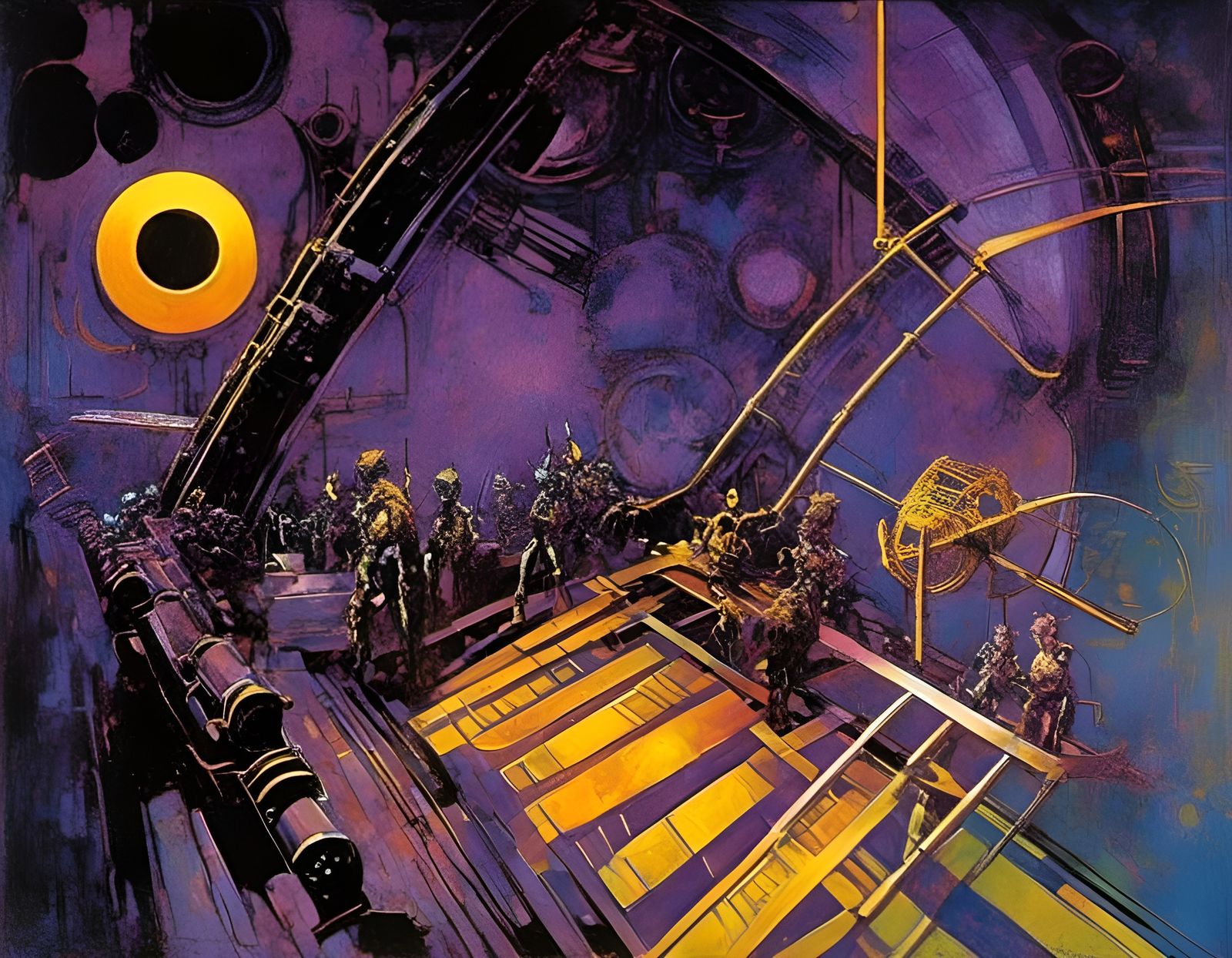 Sci-Fi Alien Nightclub