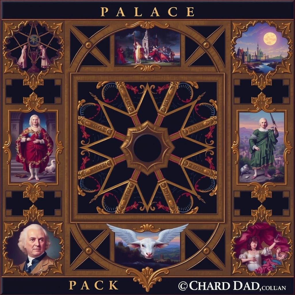 Intricate Palace in the Style of Richard Dadd