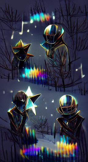 Daft Punk's Lonely Stars: An Iridescent Night