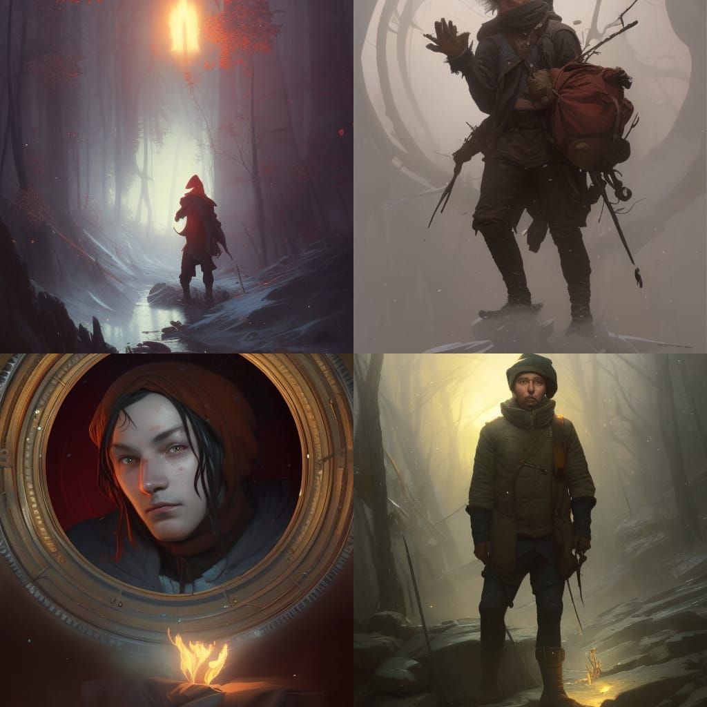 Stan Marsh Dark Fantasy Portrait in 8K