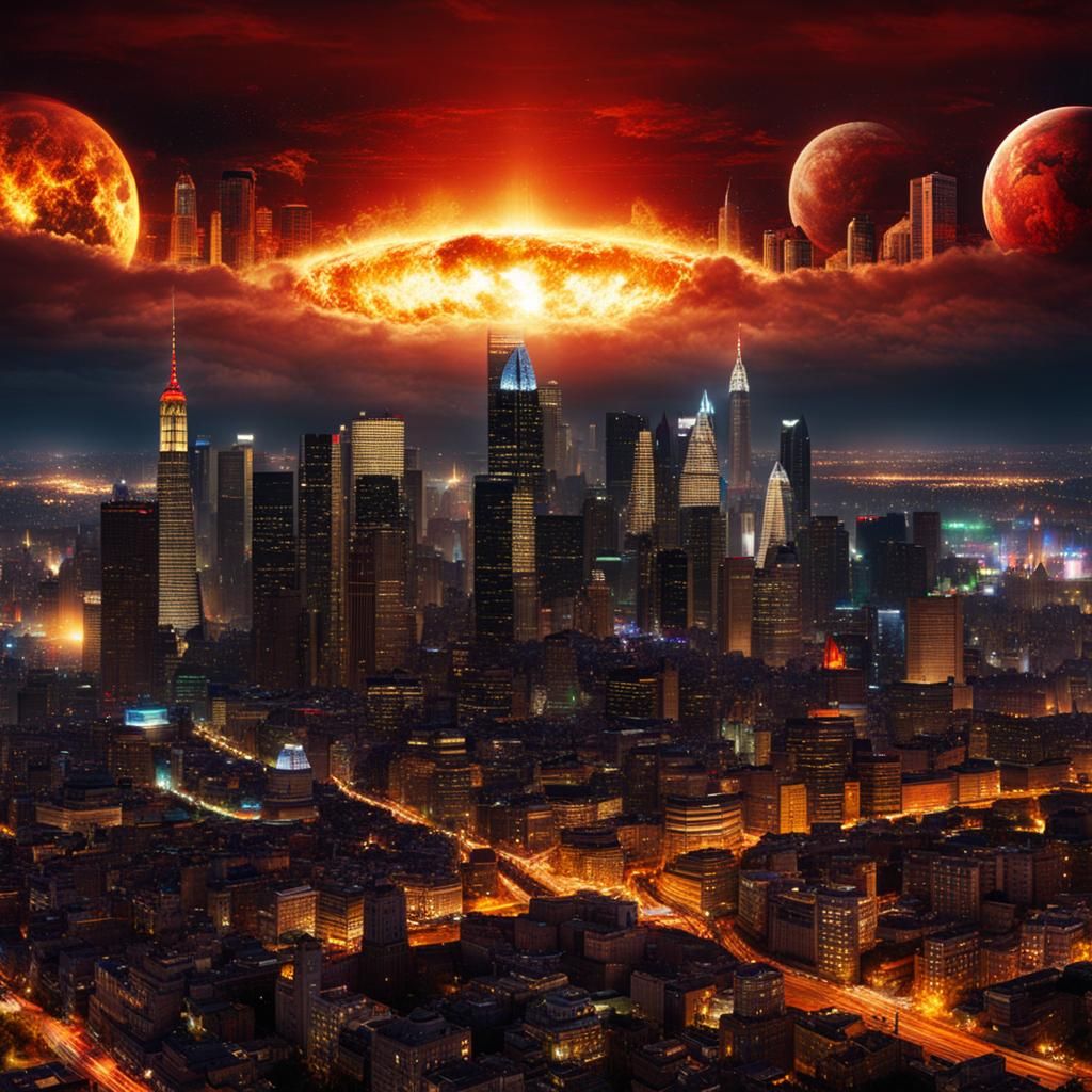 AI's Interpretation of the End of the World