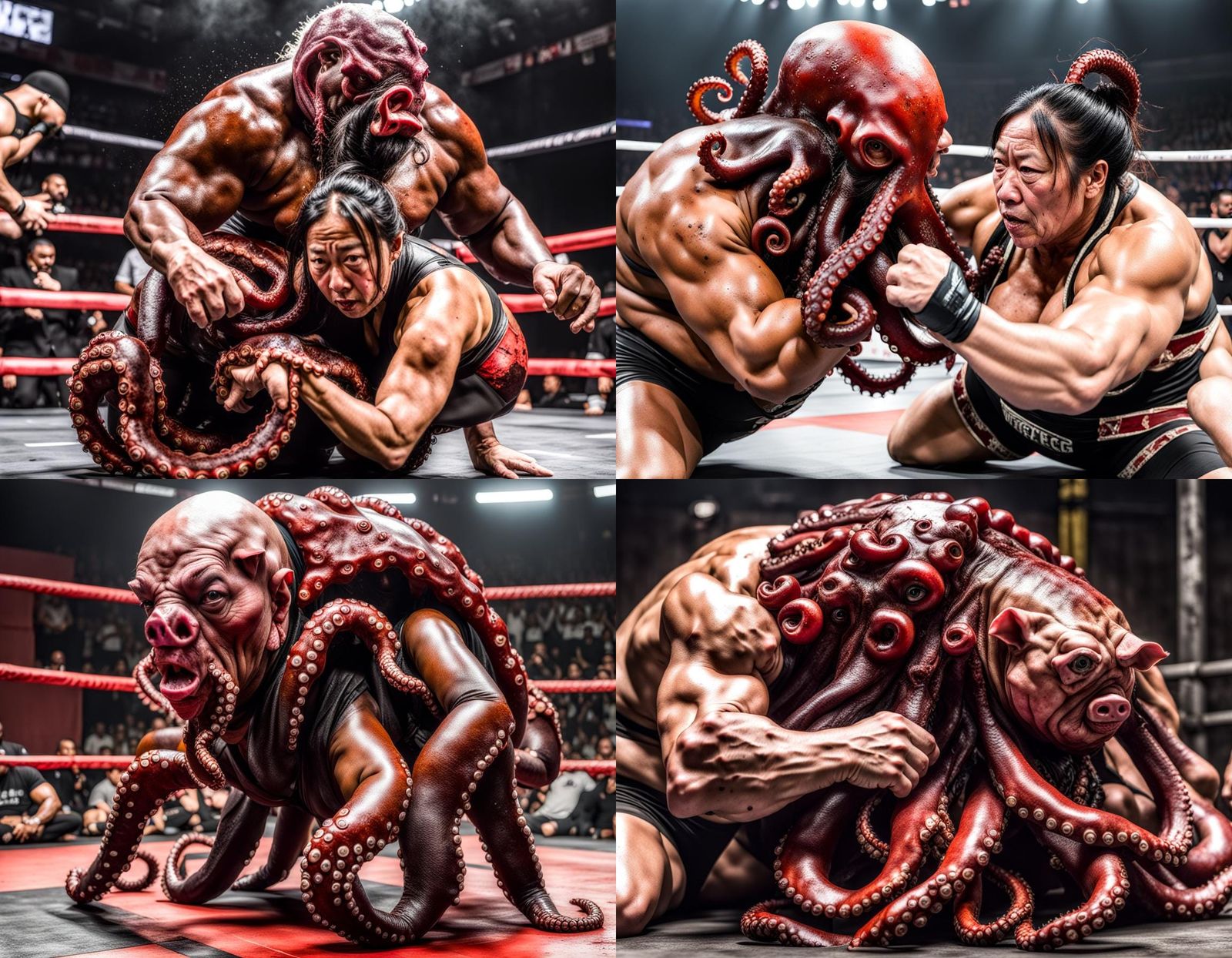 Disturbing Hybrid Creature in High Definition