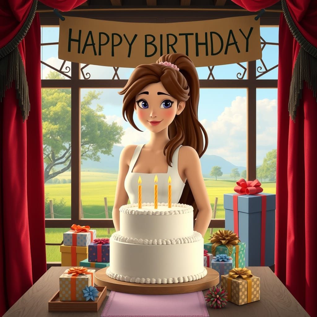 Meg from Hercules Celebrates Her Birthday
