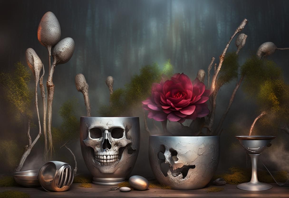 Bodegón macabro