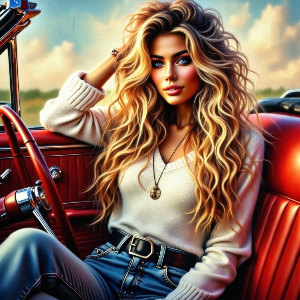 Serene Nordic Beauty in a Restored 1956 Ford Mustang