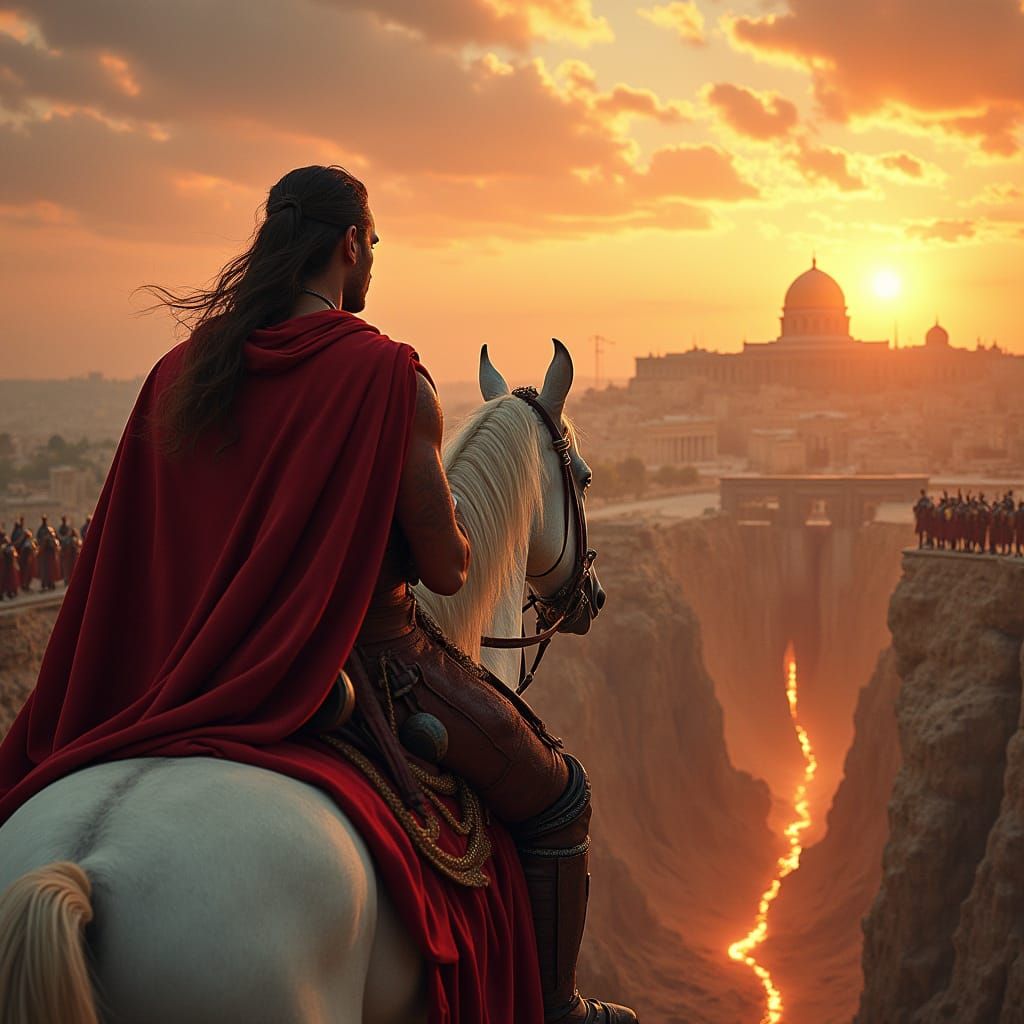 Warrior King Ascends to Jerusalem