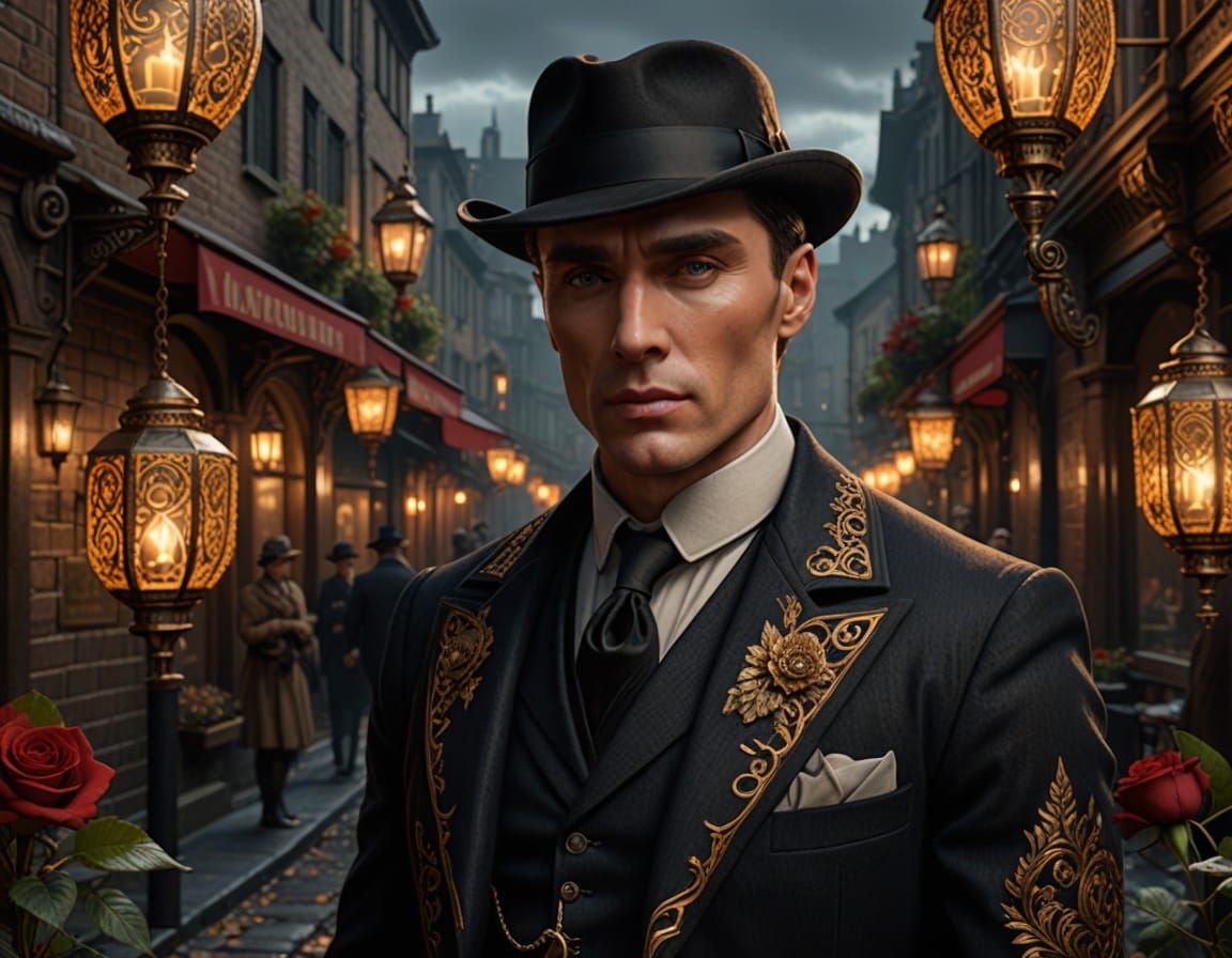 Stunning Steampunk Portrait of a Dashing Gentleman