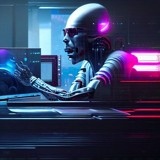 Cyberpunk City on the Moon in 8K