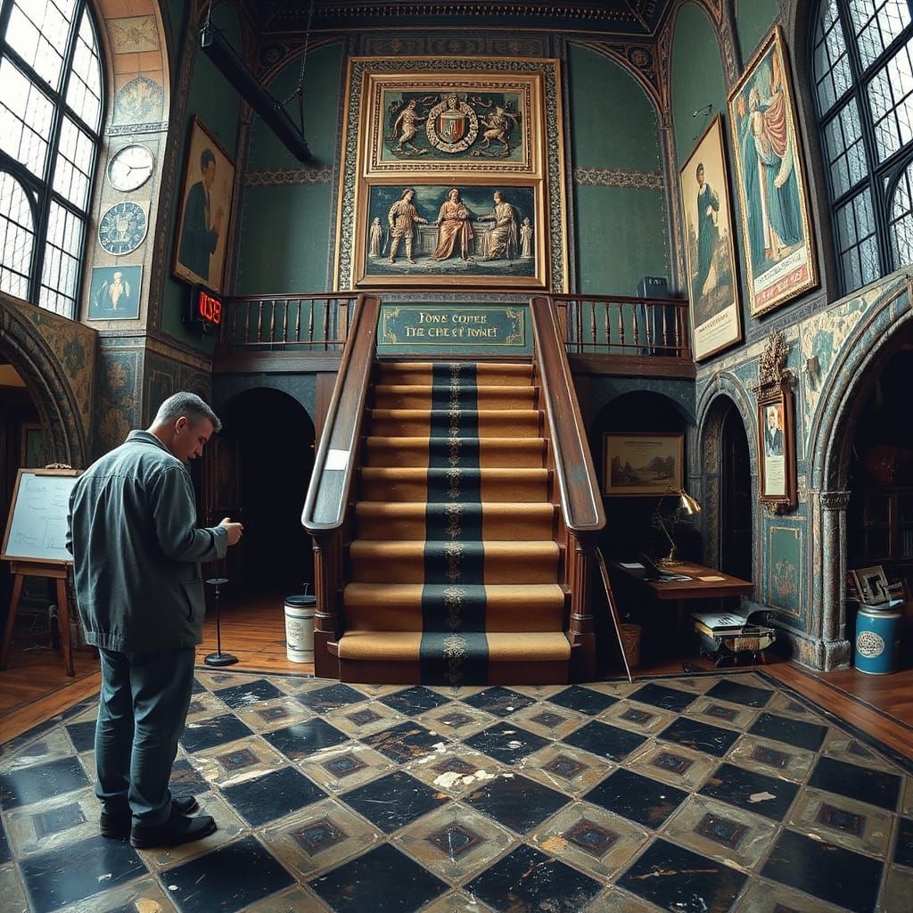 Abstract Mathematical Curves in 3D Space