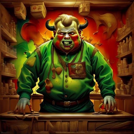 Victorian Hippie Art: James Buchanan at a Taco Bell Trial