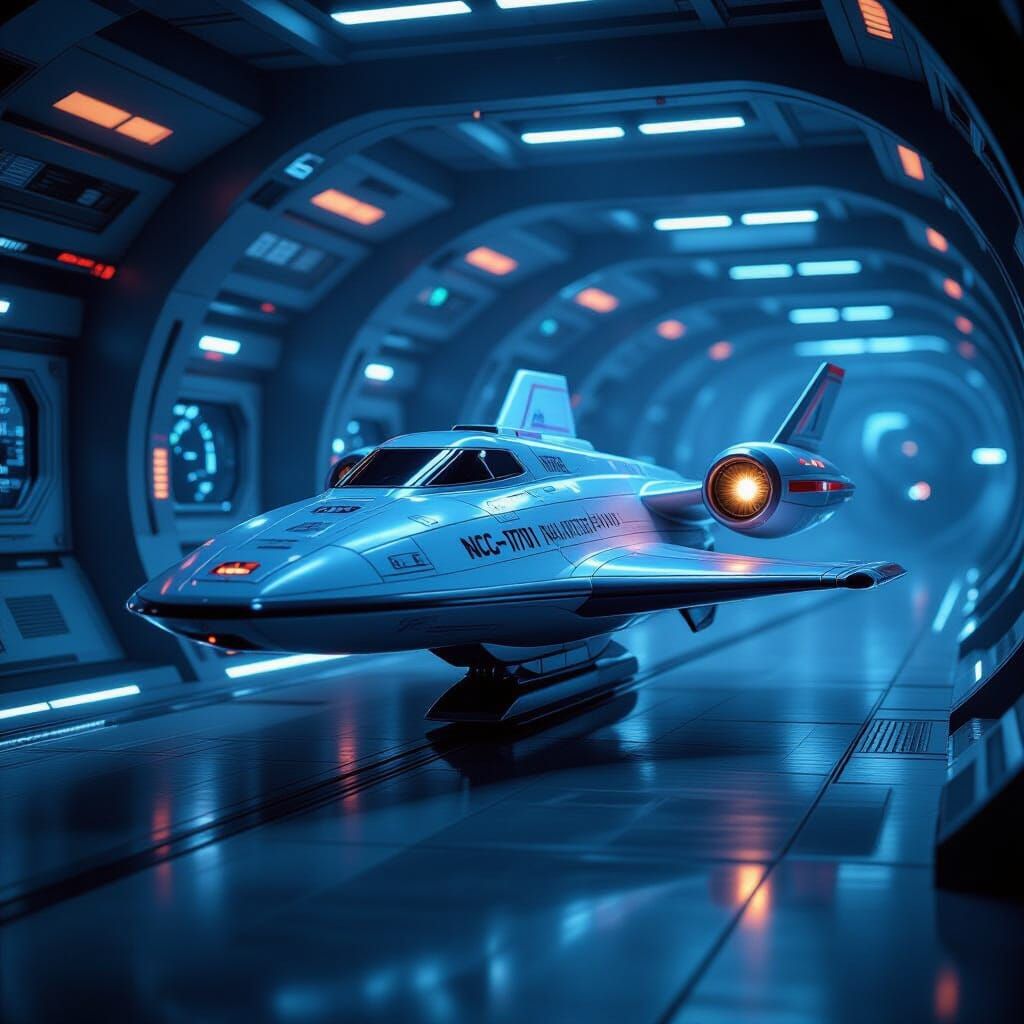 Star Trek Galileo Shuttlecraft NCC-1701/7 Cinematic Still