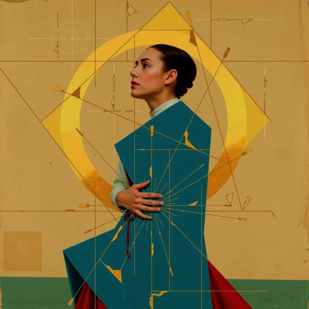 Geometric Abstraction: Complex Tessellated Shapes