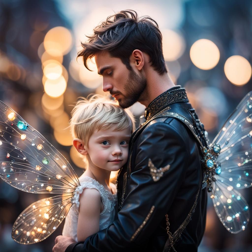 When tough guys become daddys…