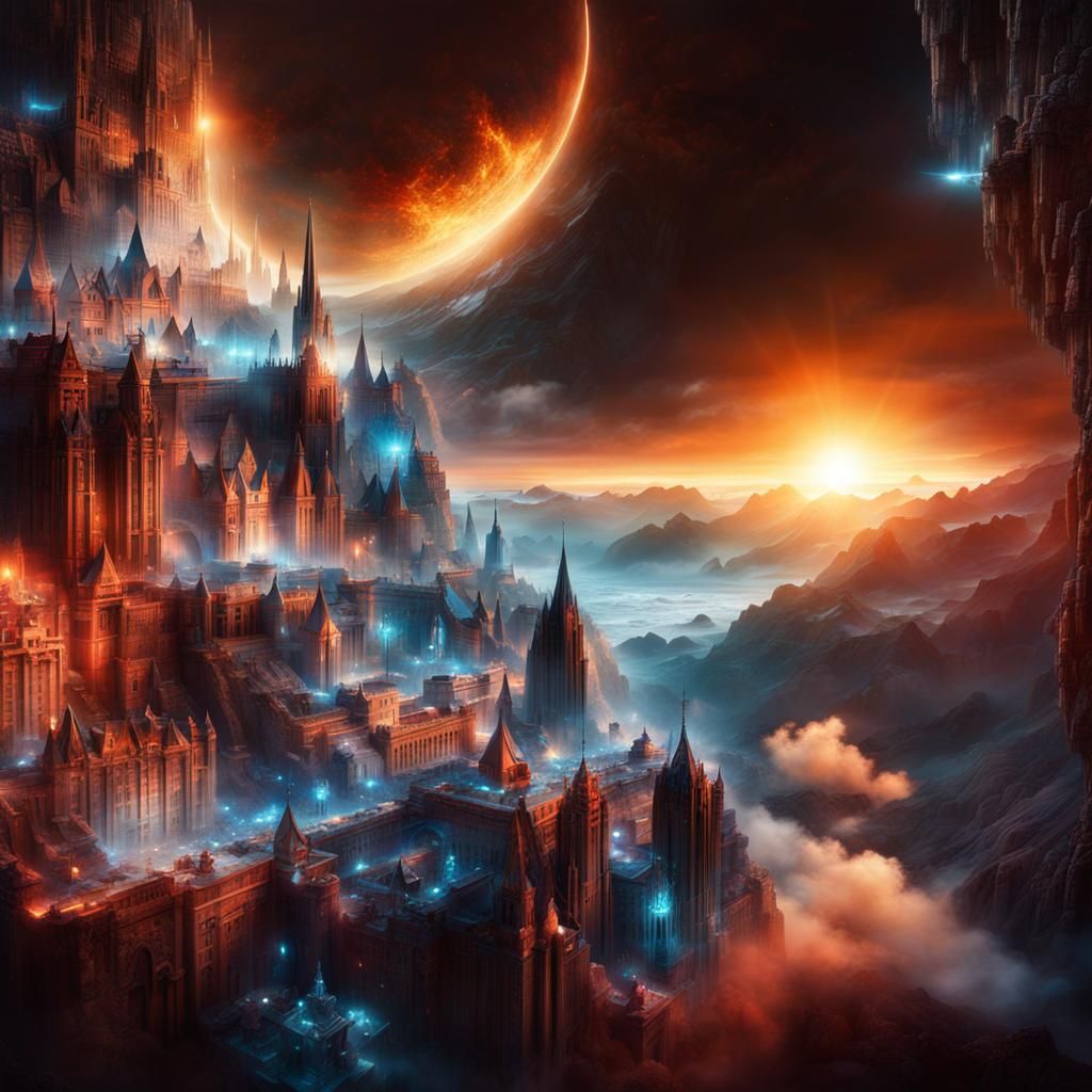 Dream Release: Epic Digital Matte Painting