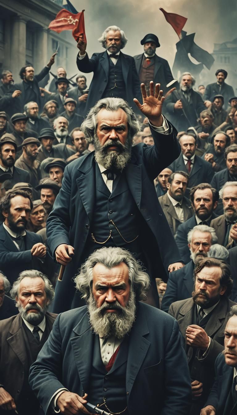 Epic Portrait: Karl Marx's Fight Against Capitalism