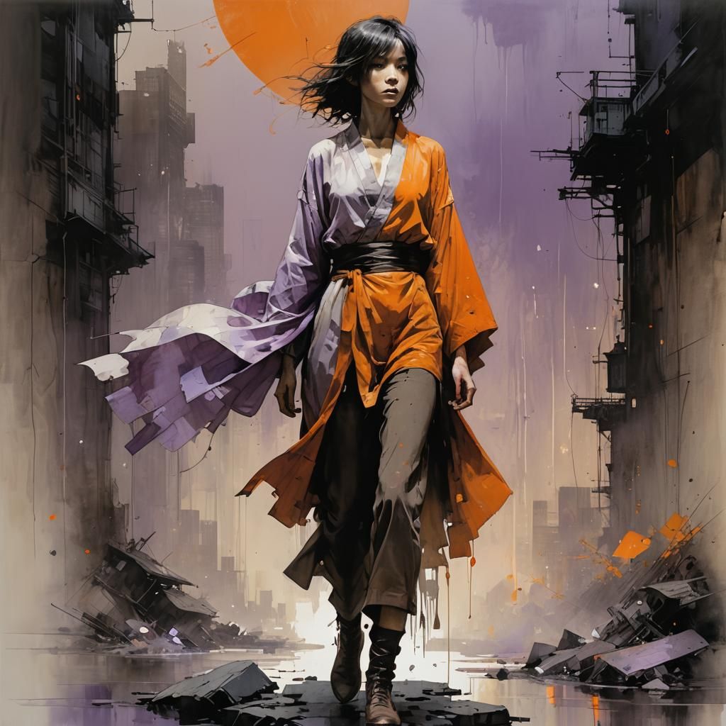 Striking Silhouette: A Fusion of Styles