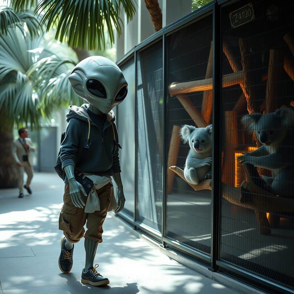 Alien Encounter at the San Diego Zoo