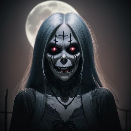 Creepy Moonlit Night: Tales from the Crypt