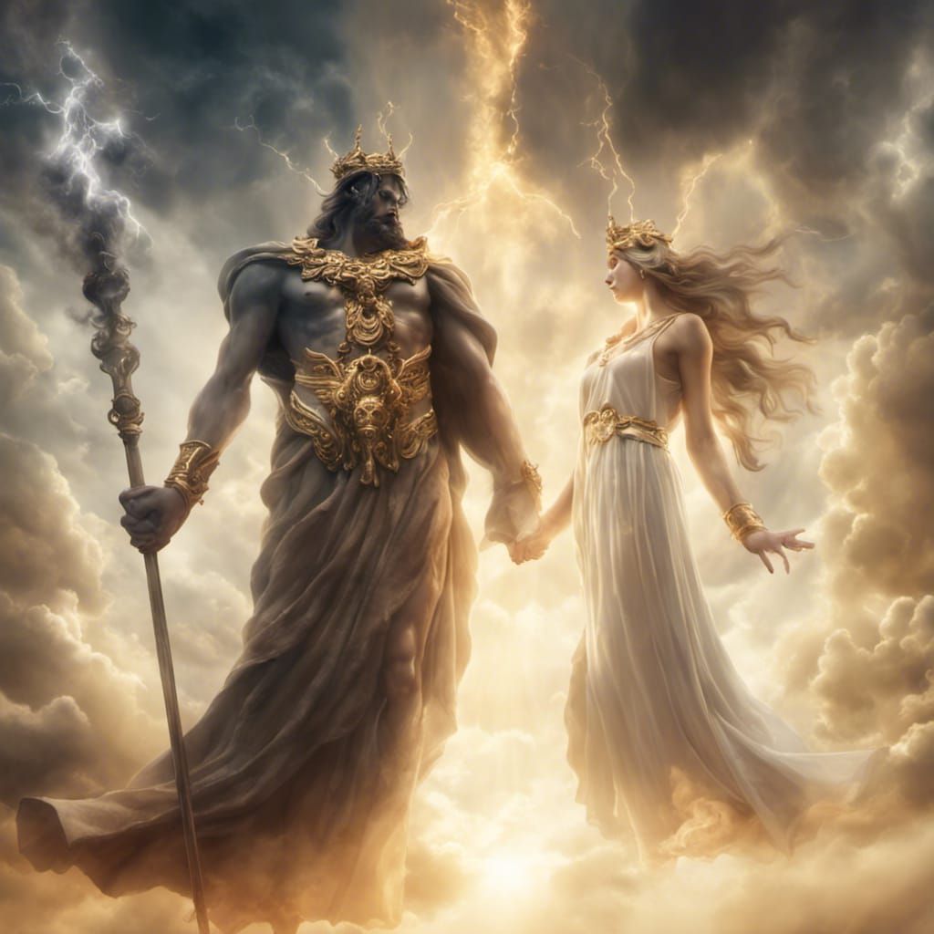 Hades and Athena creating havoc in Heaven