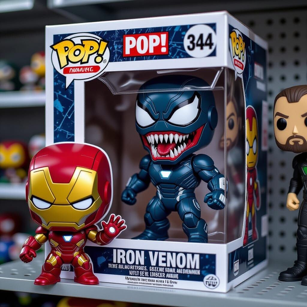 Iron Man Merges with Venom as Funko Pop Figure