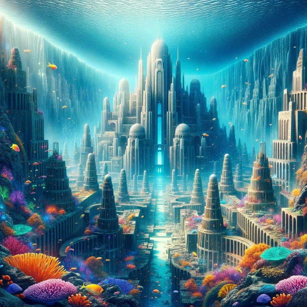 Spectacular Underwater City of Atlantis