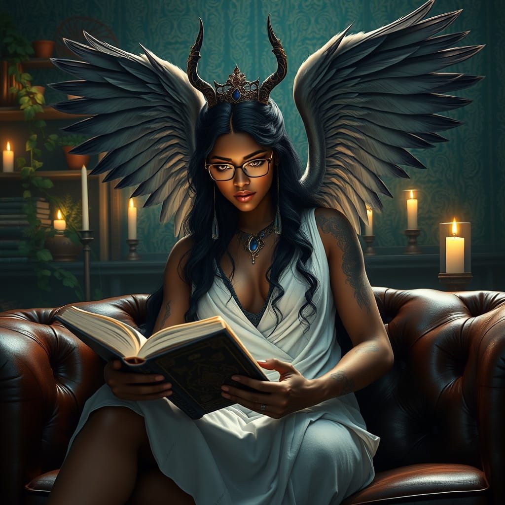 Ishtar, Queen of Heaven and Earth, in Luxurious Fantasy Real...