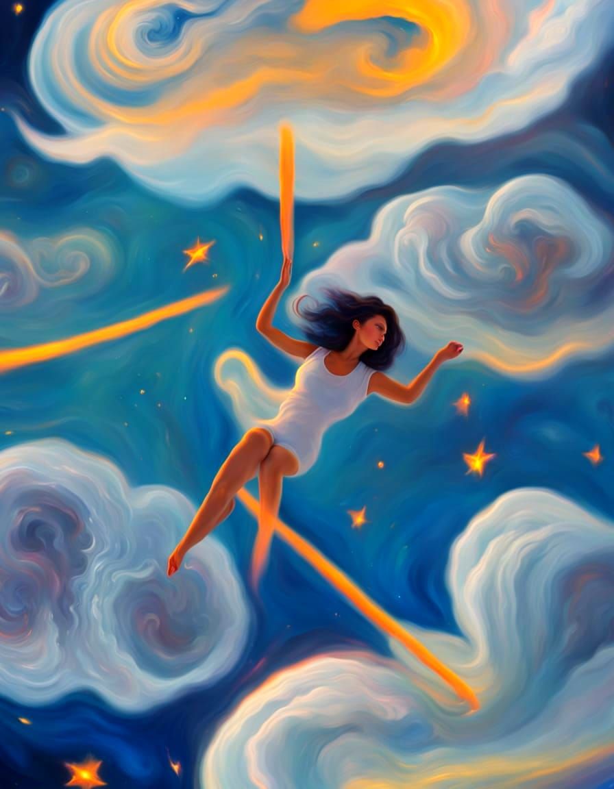 An Empty Canvas Generated by AI