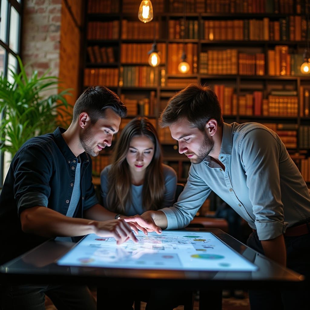 Creative Professionals in Collaborative Workspace